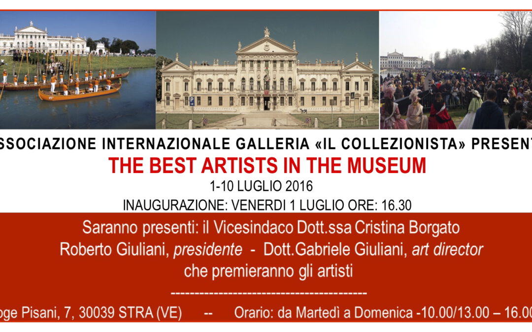 THE BEST ARTISTS IN THE MUSEUM