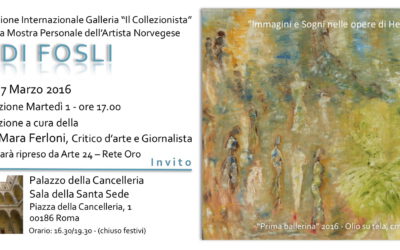 Immagini e sogni nelle opere di Heidi Fosli