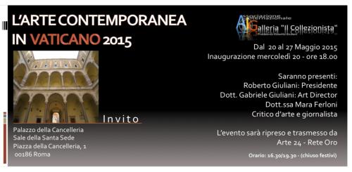 L’Arte Contemporanea in Vaticano 2015