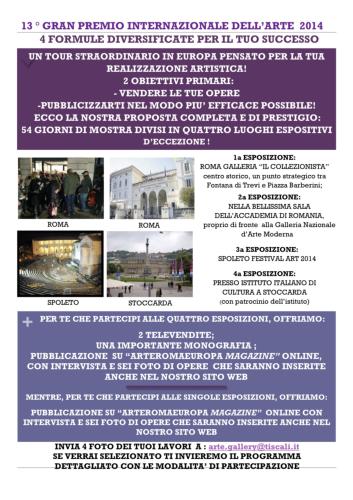 13° Gran Premio Internazionale dell’Arte 2014